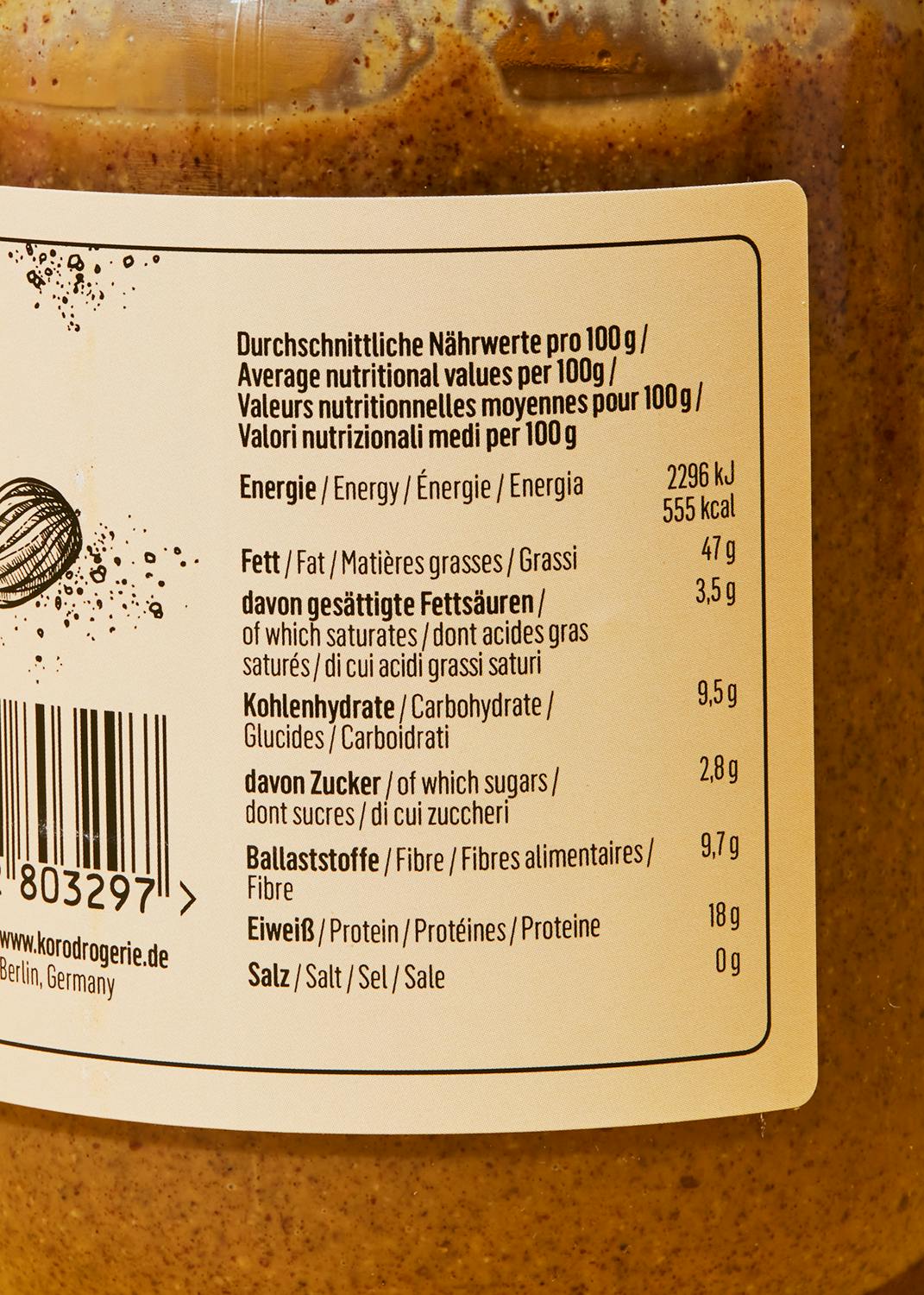 Mandelmus mit Pumpkin Spice 500 g