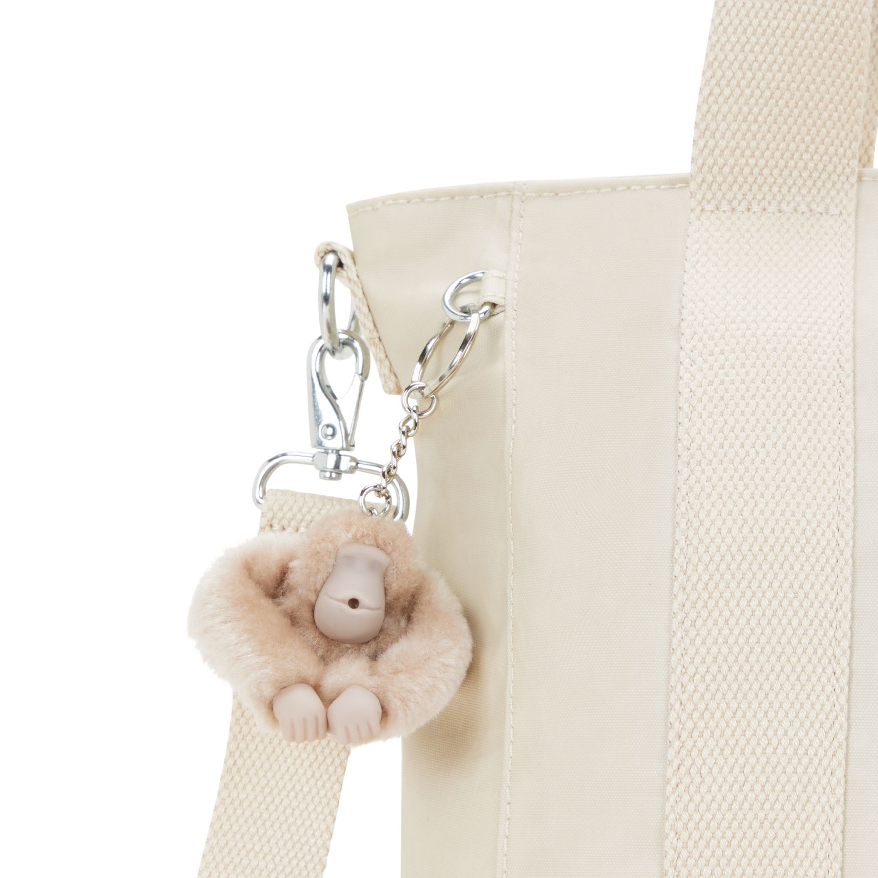 ASSENI S Petit fourre-tout à bandoulière détachable - Beige Pearl