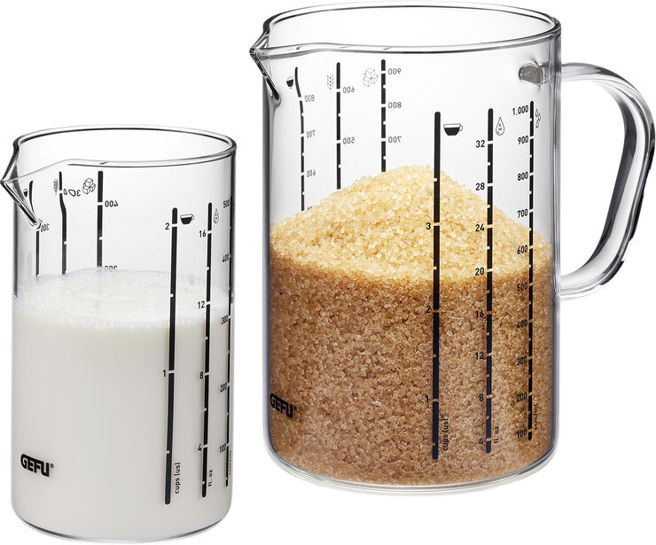 Gefu Measuring cup set METI, 2 part Glas