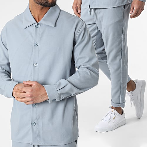 Ensemble De Survetement KL-2046 Bleu Clair