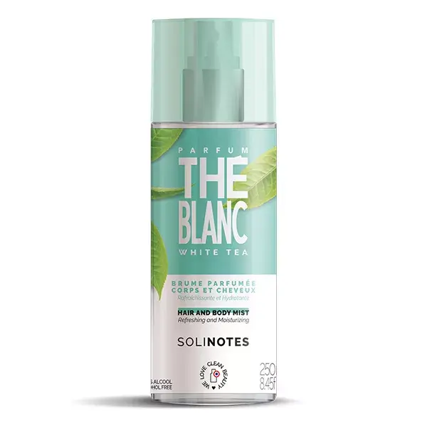 Spray perfumado de chá branco Solinotes 250ml