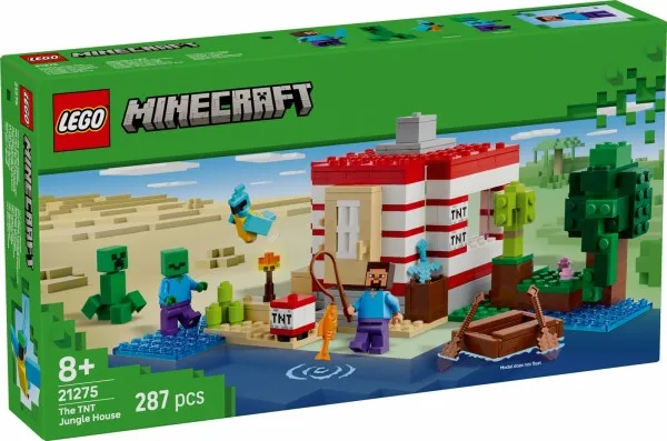 LEGO Minecraft 21275 TNT-junglehuset