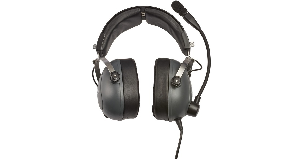 ThrustmasterT.Flight U.S. Air Force Edition headset over-ear gaming headset  (Grijs/metaal)