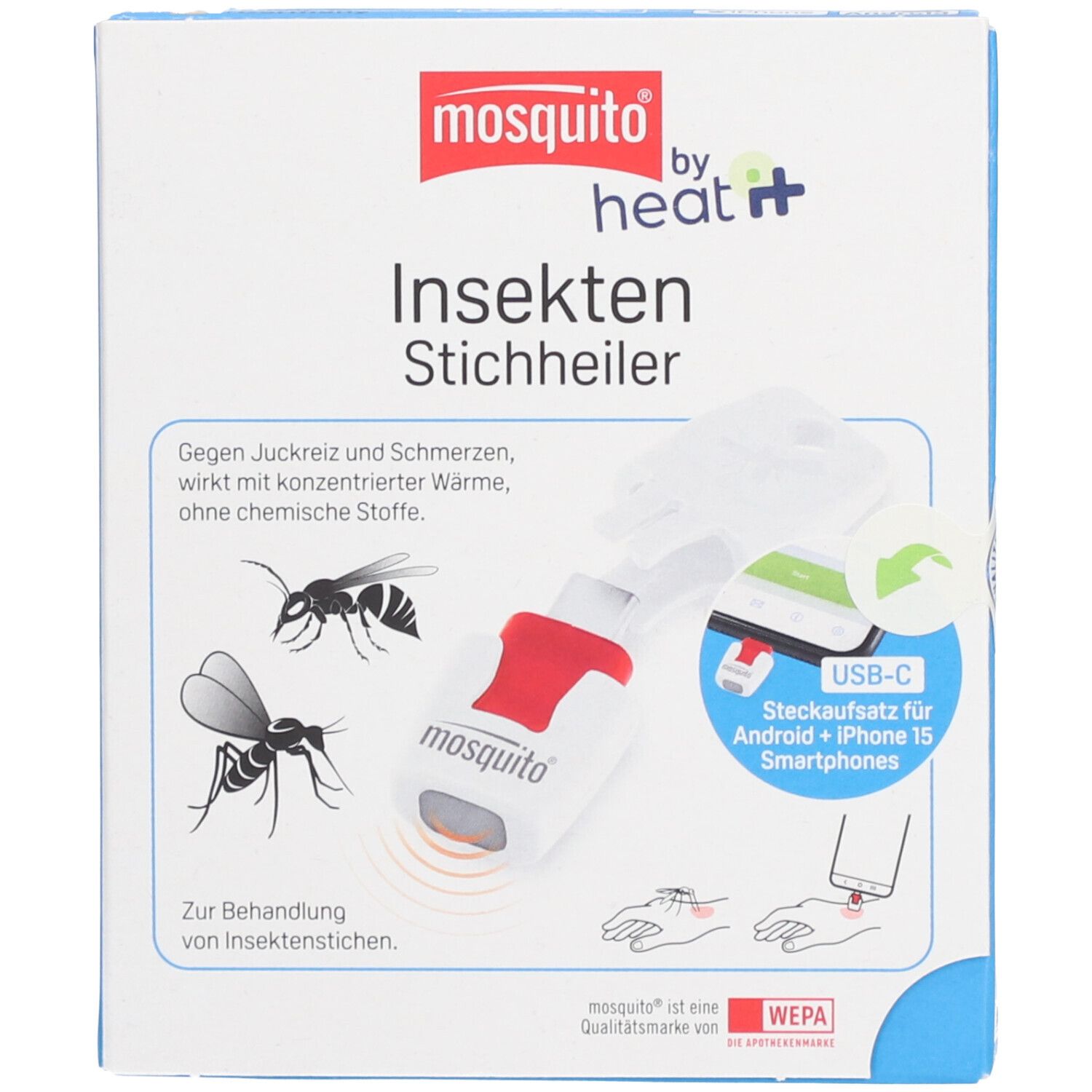 heat it® USB-C Insekten-Stichheiler