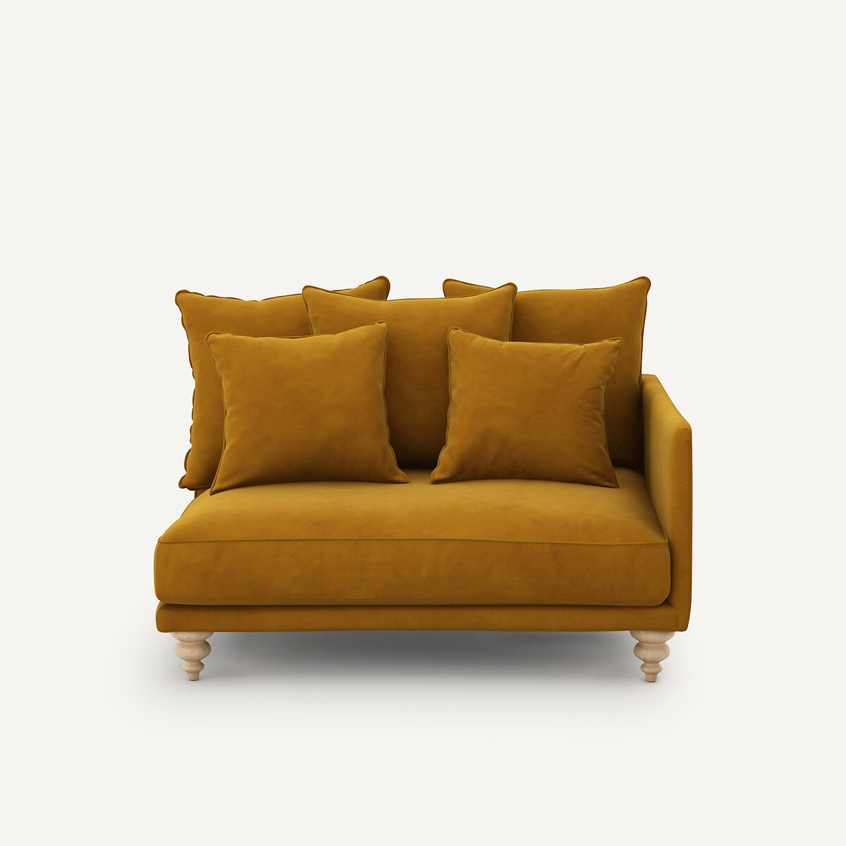 AM.PM<br>Sofá de meio veludo, Lazare