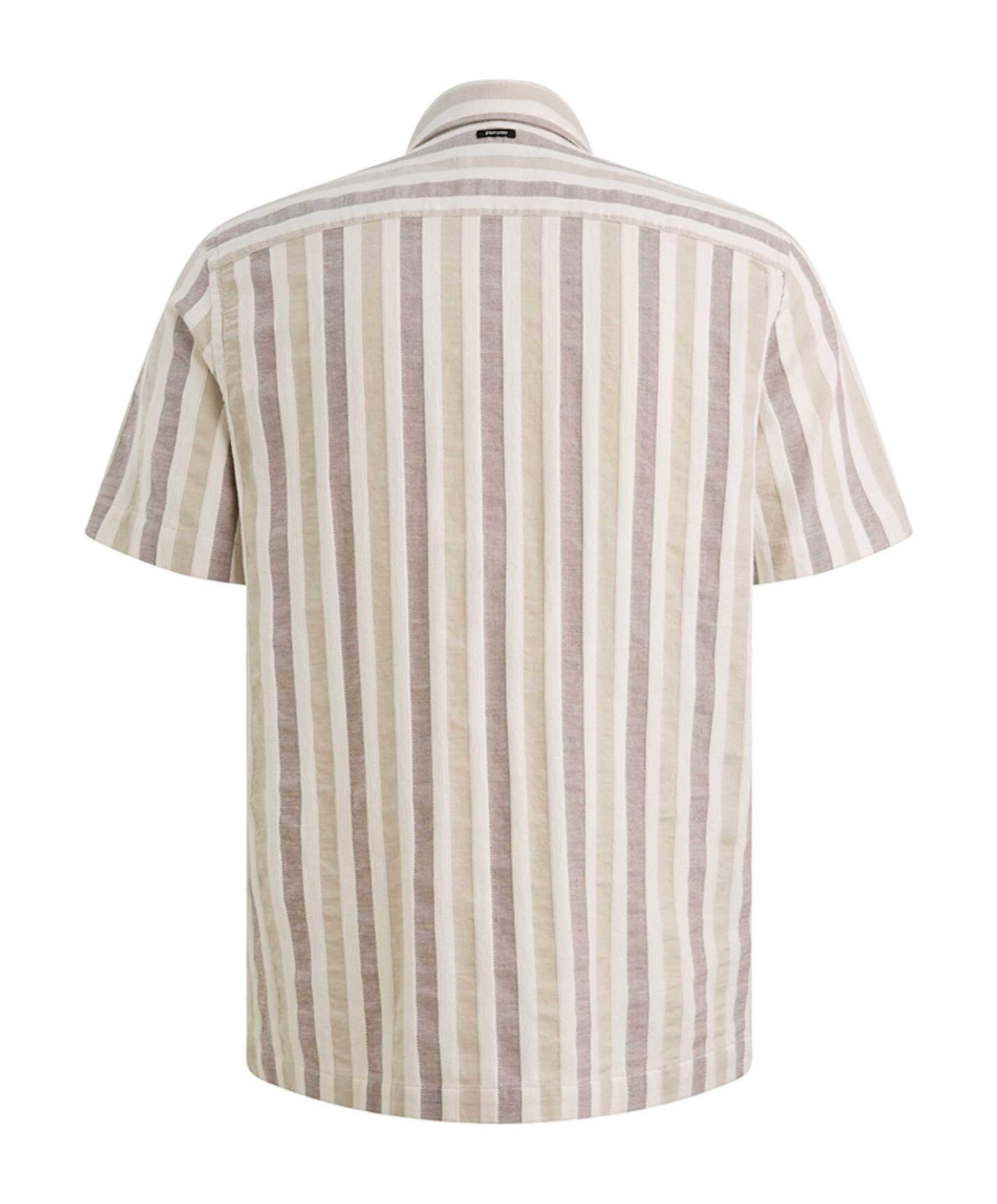 Vanguard Heren overhemd korte mouw bordeaux