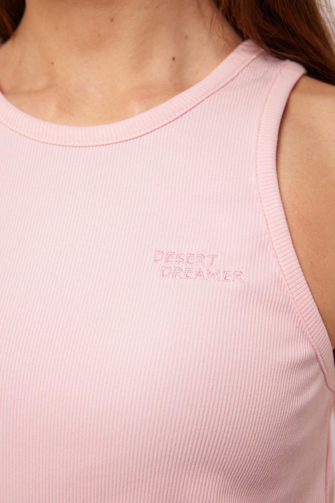 Fluresk roze dames top