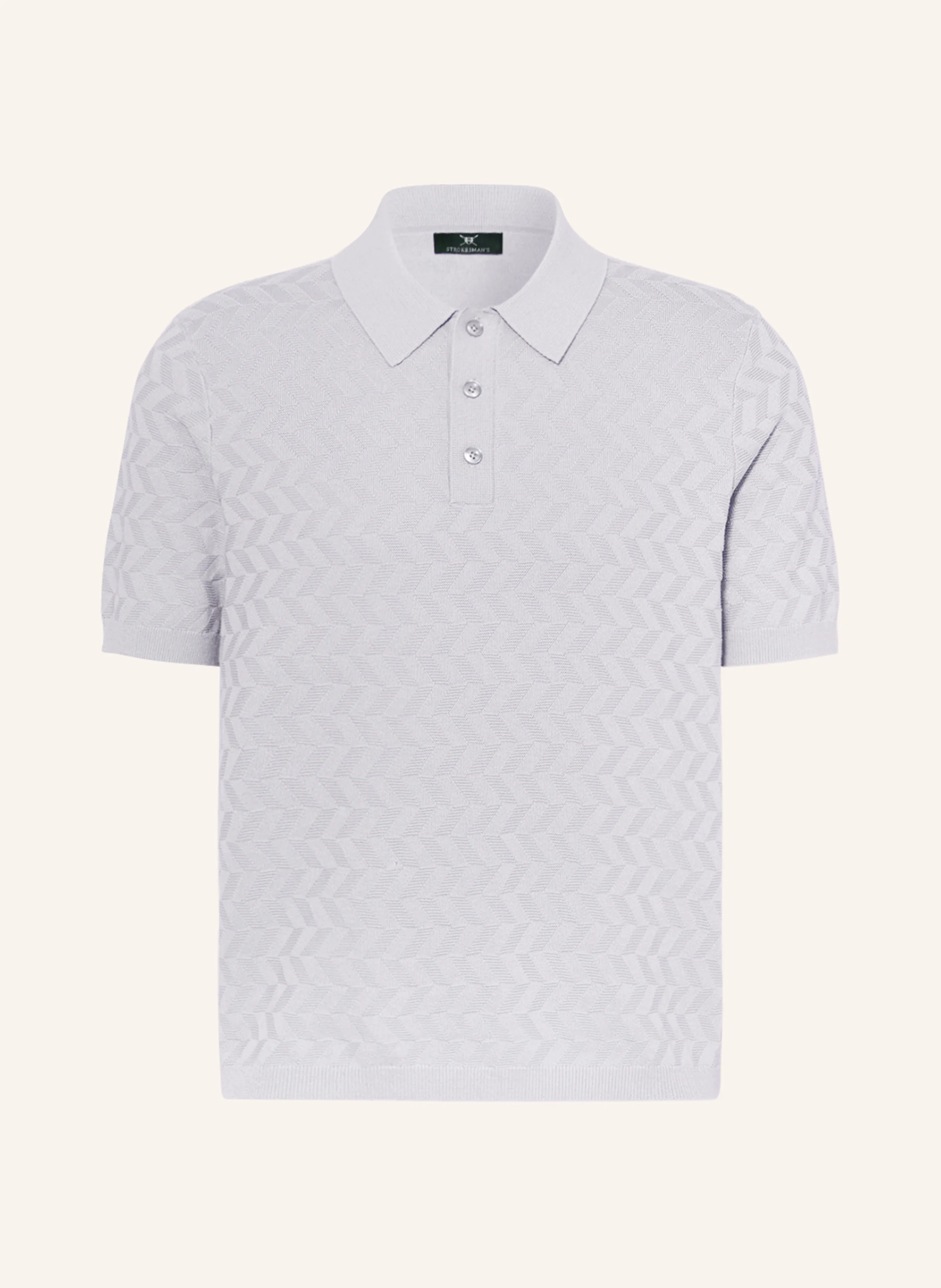 STROKESMAN'S Strick-Poloshirt