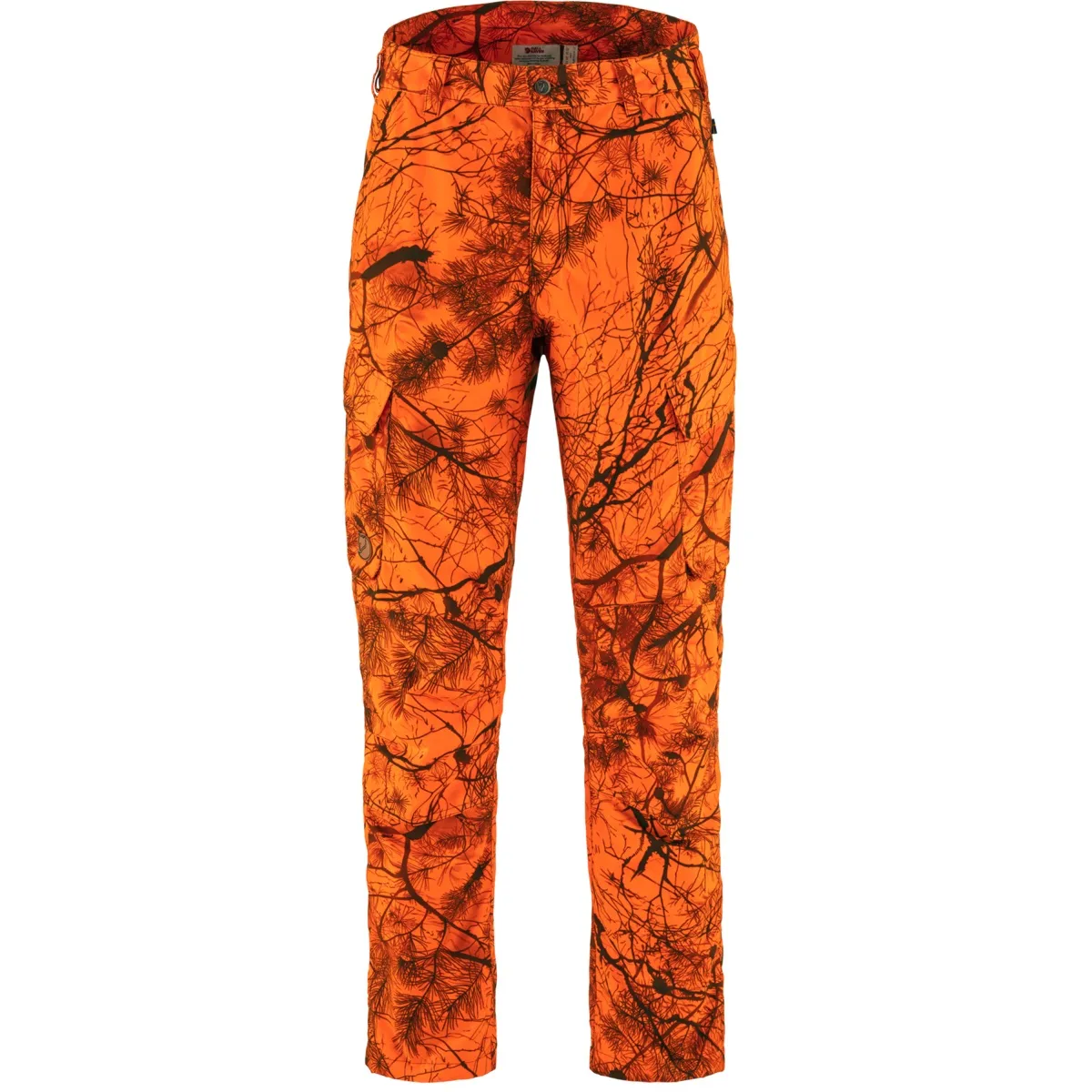 Fjällräven Men's Brenner Pro Winter Trousers Orange Multi Camo