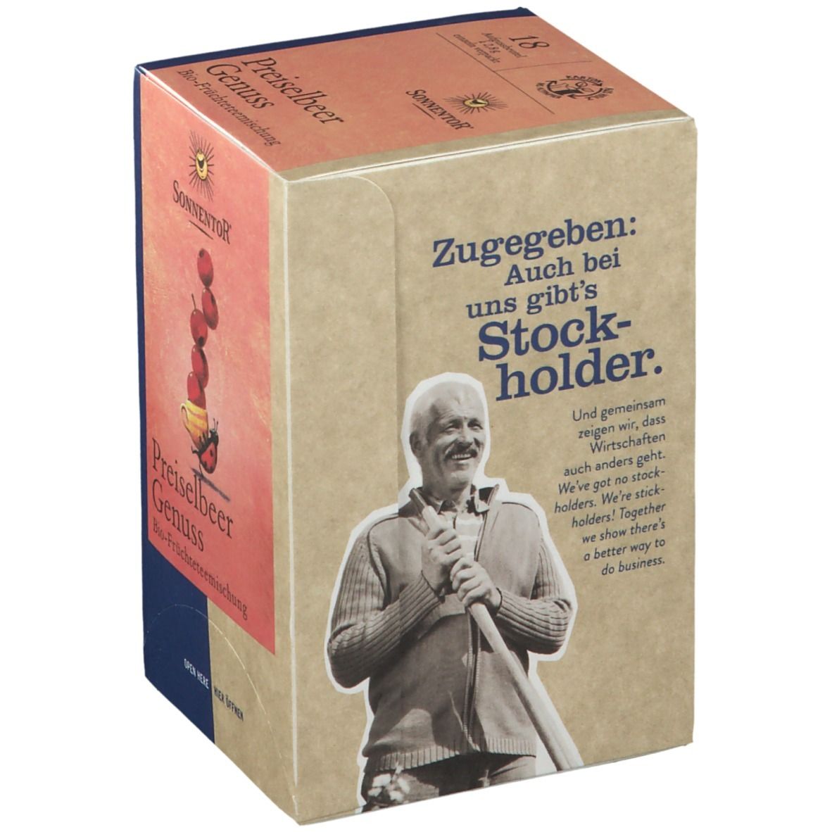 SonnentoR® Preiselbeer Genuss Tee
