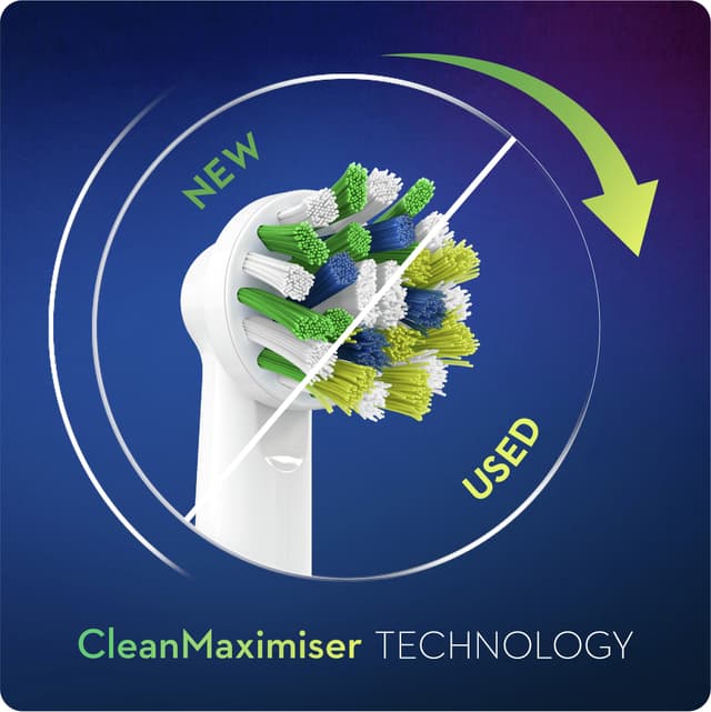 Oral B Cross Action tandbørstehoveder 374251