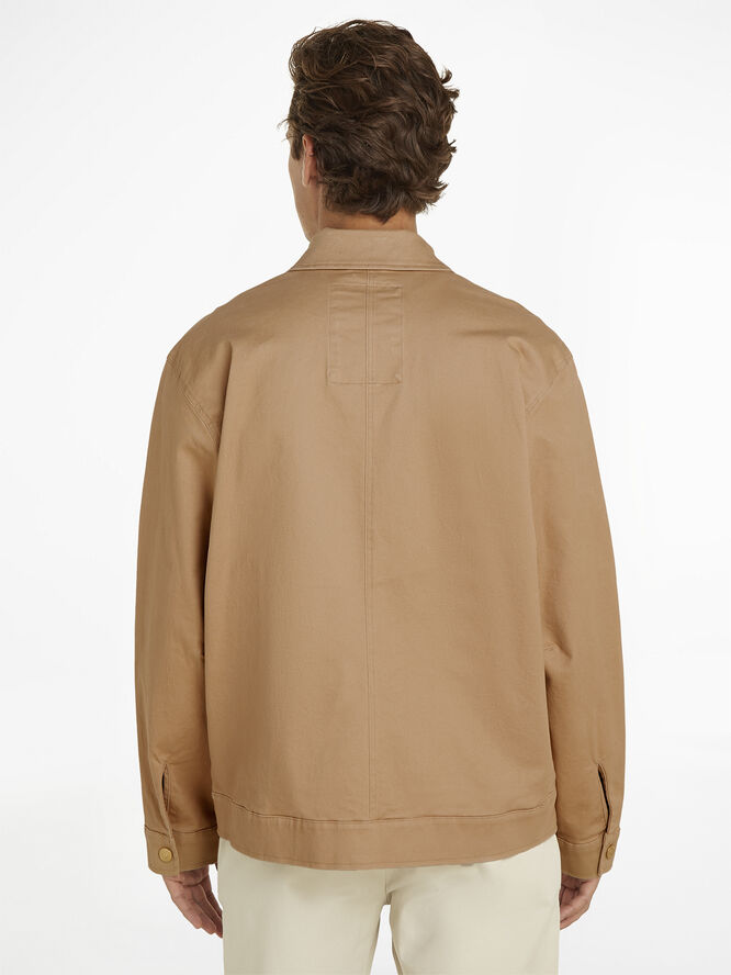 Tommy Hilfiger TJM REG COTTON JACKET EXT Tawny sand