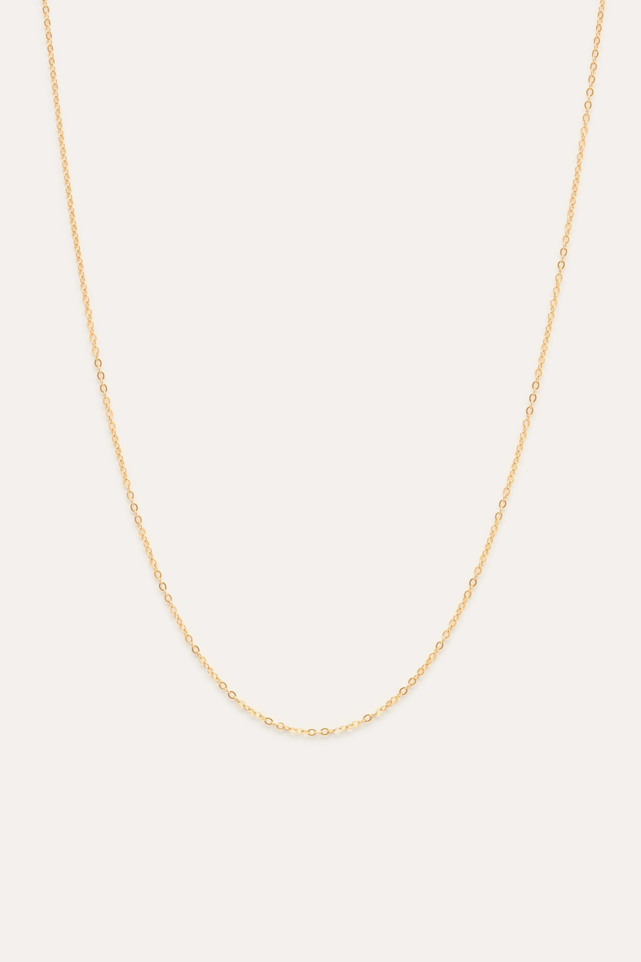 Chaîne fine simple | Doré