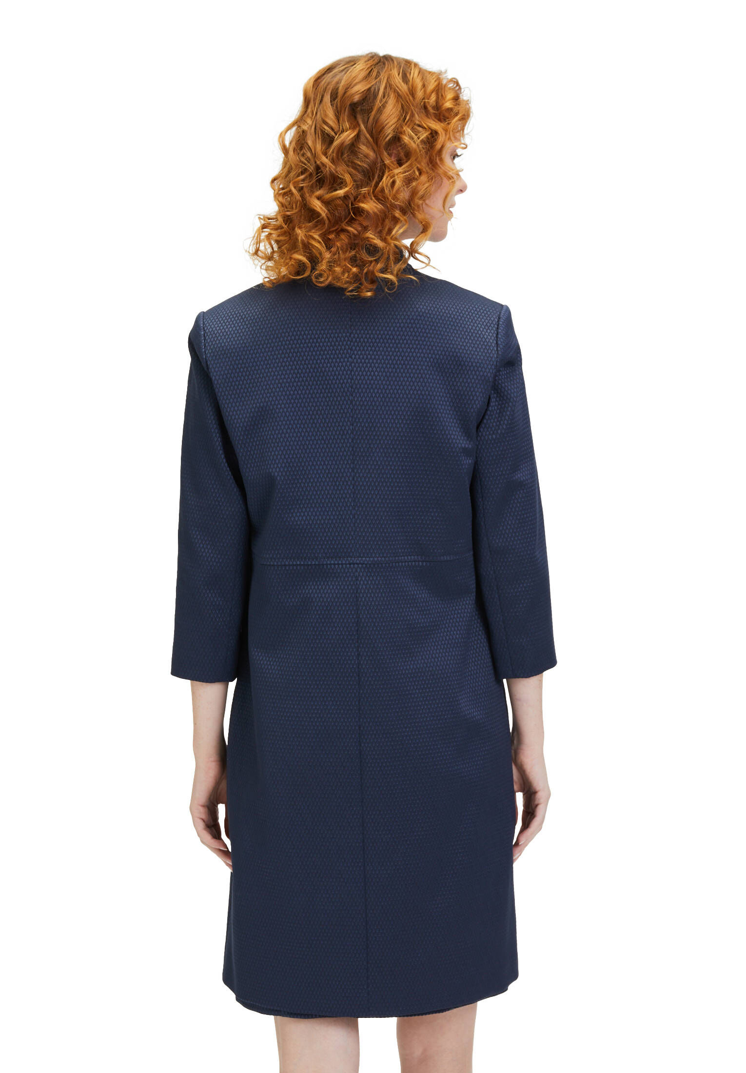Betty & Co| Damen Longblazer mit Jacquard