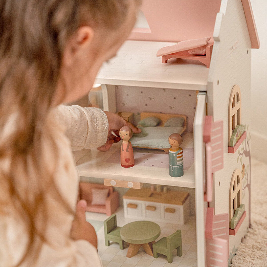 Little dutch poppenhuis gemeubileerd - medium