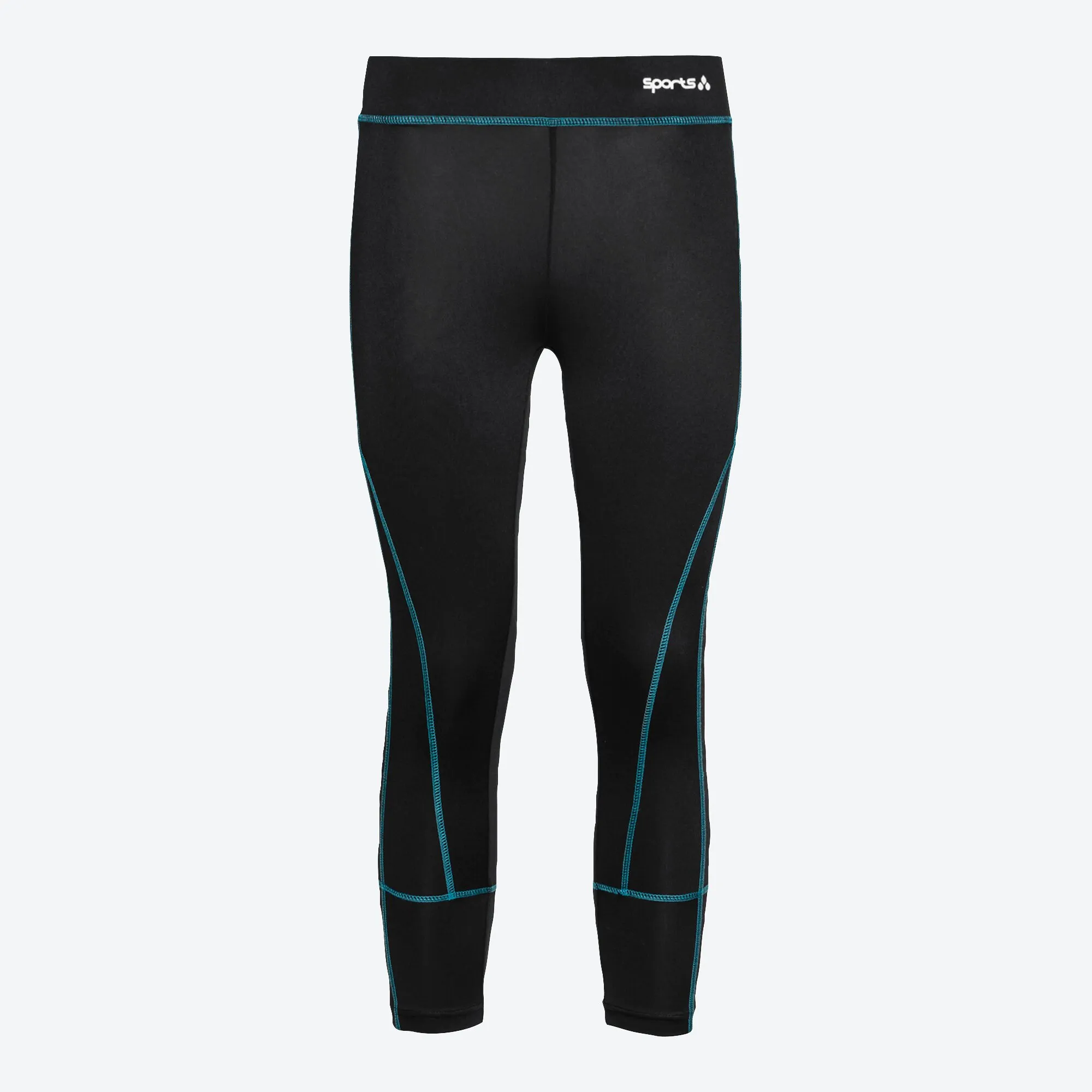 Damen-Sportleggings in Kontrast-Optik