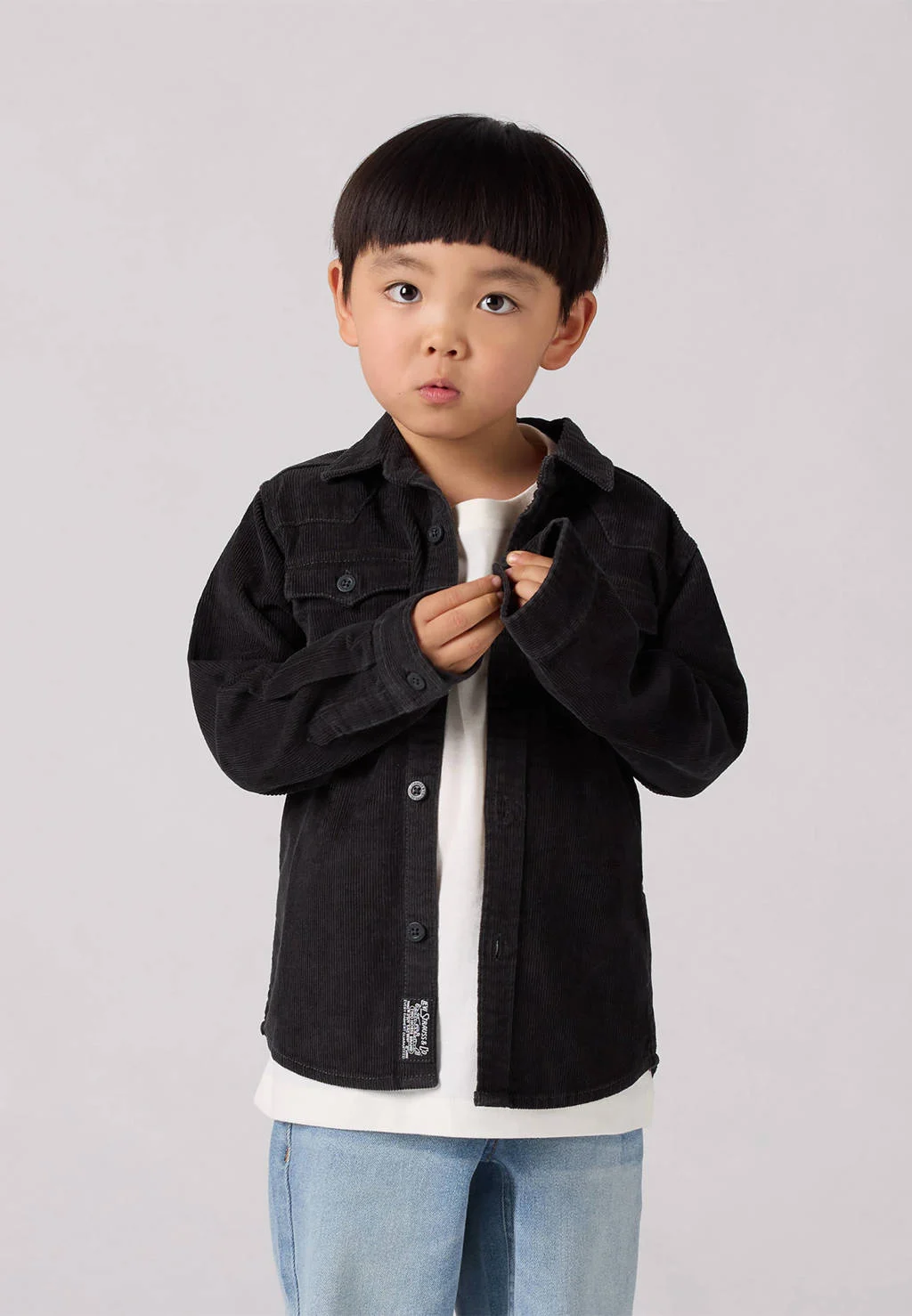 Levi's corduroy overshiirt BARSTOW zwart