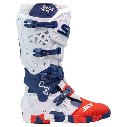 Bottes cross Sidi CROSSAIR X 2025 - Bleu / Rouge