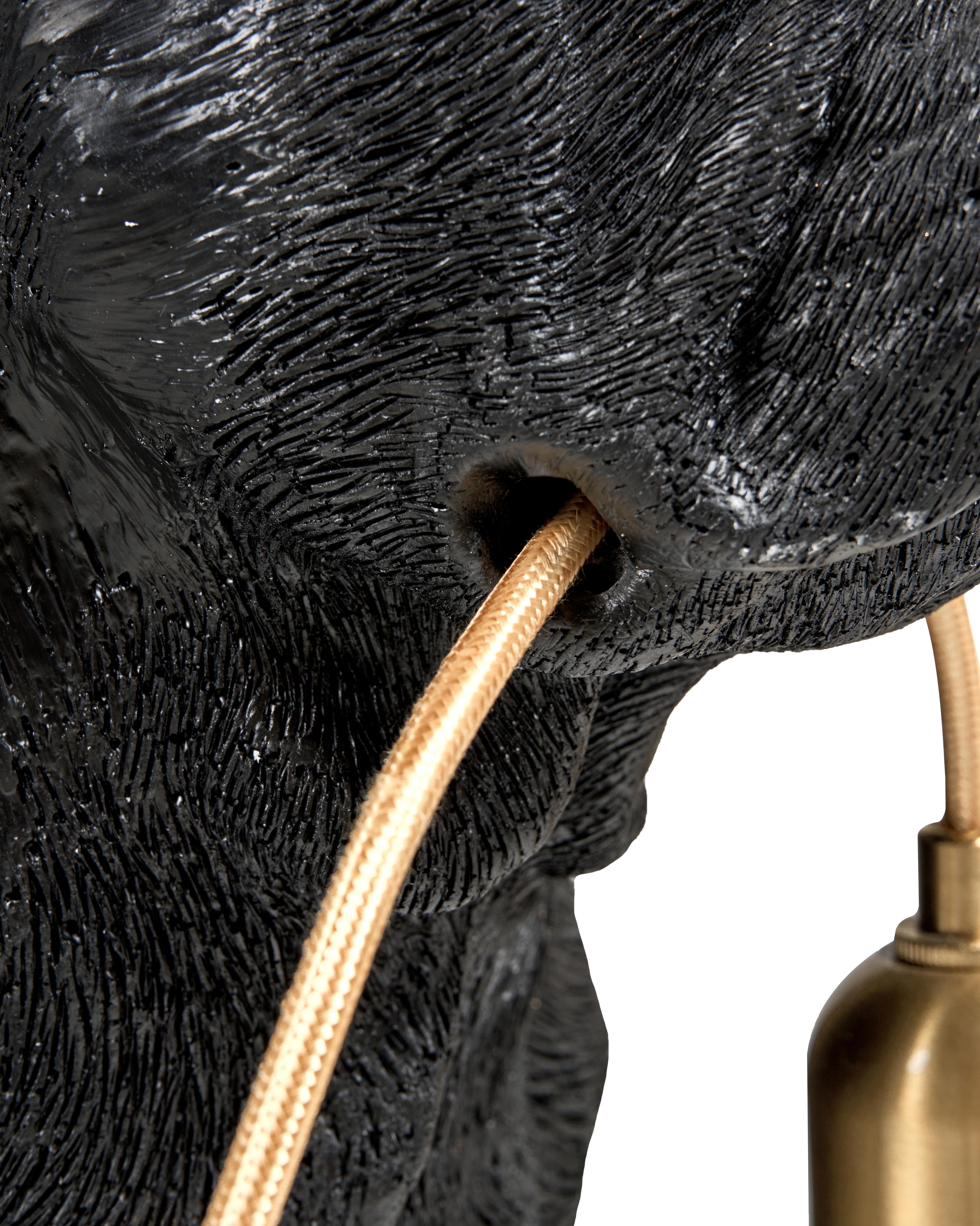 Tafellamp Hond BAXTER Zwart