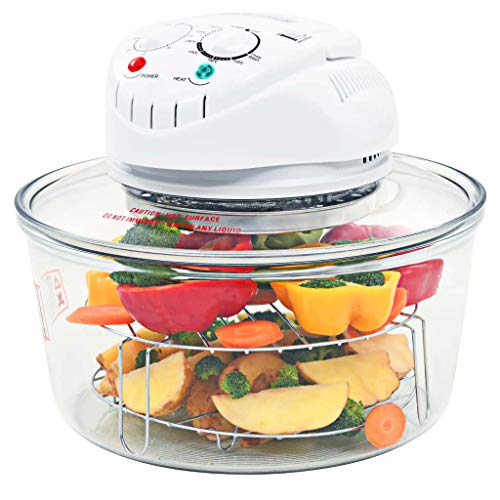 vidaXL Four à Convection Halogène avec Bague d'Extension Electrique Cuisson : Cuisine et Maison