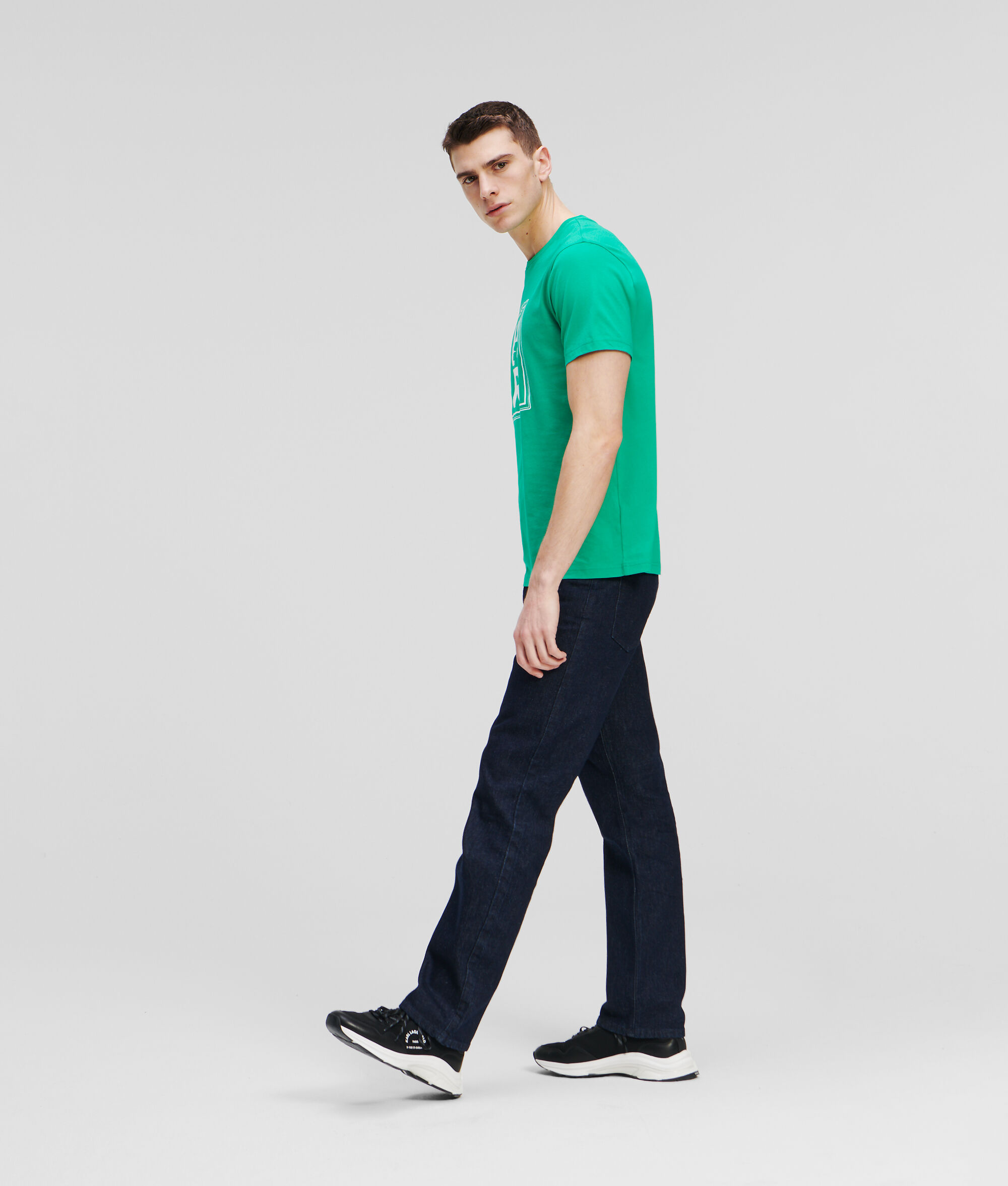 T-SHIRT ATHLEISURE À GROS LOGO KARL