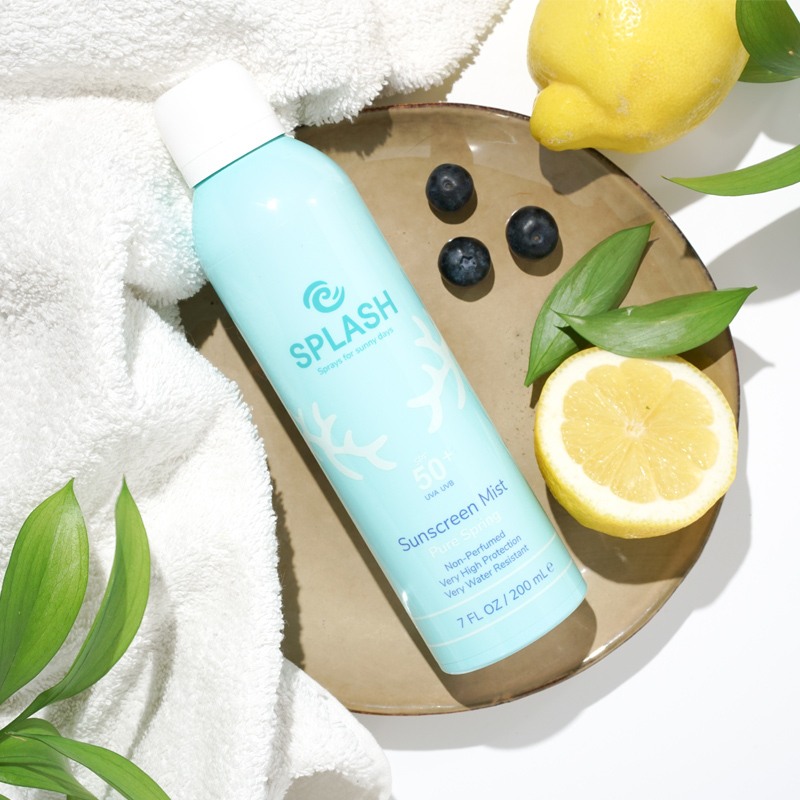 Splash Pure Spring Non-Perfumed Sunscreen Mist SPF 50+ - 200 ml