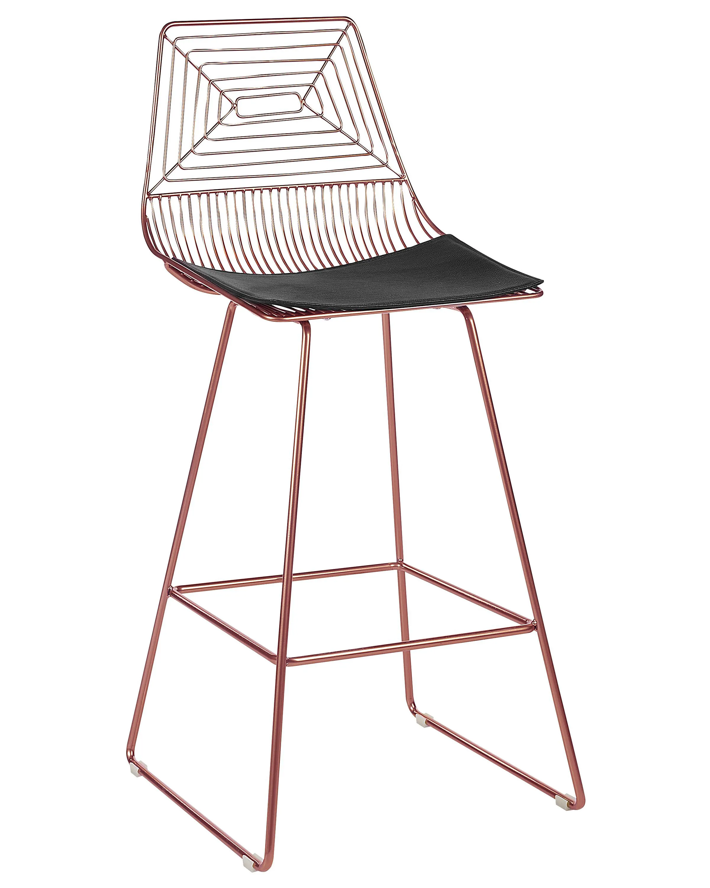 Set van 2 barstoelen BISBEE Metaal Roségoud