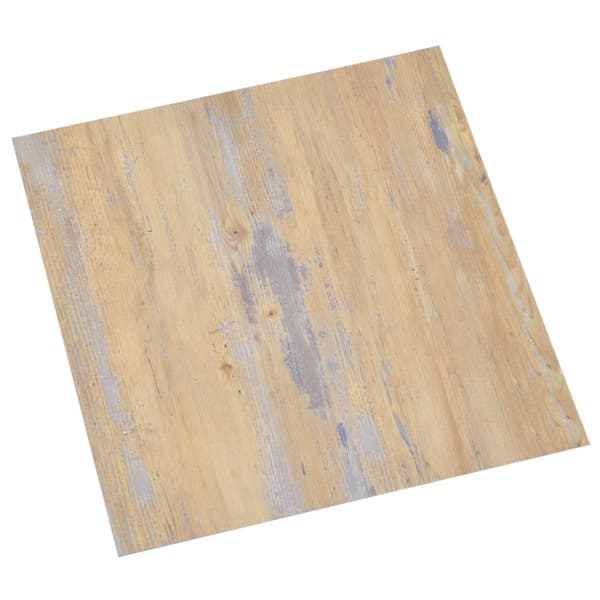 vidaXL Selvklebende gulvplanker 20 stk PVC 1,86 m² brun