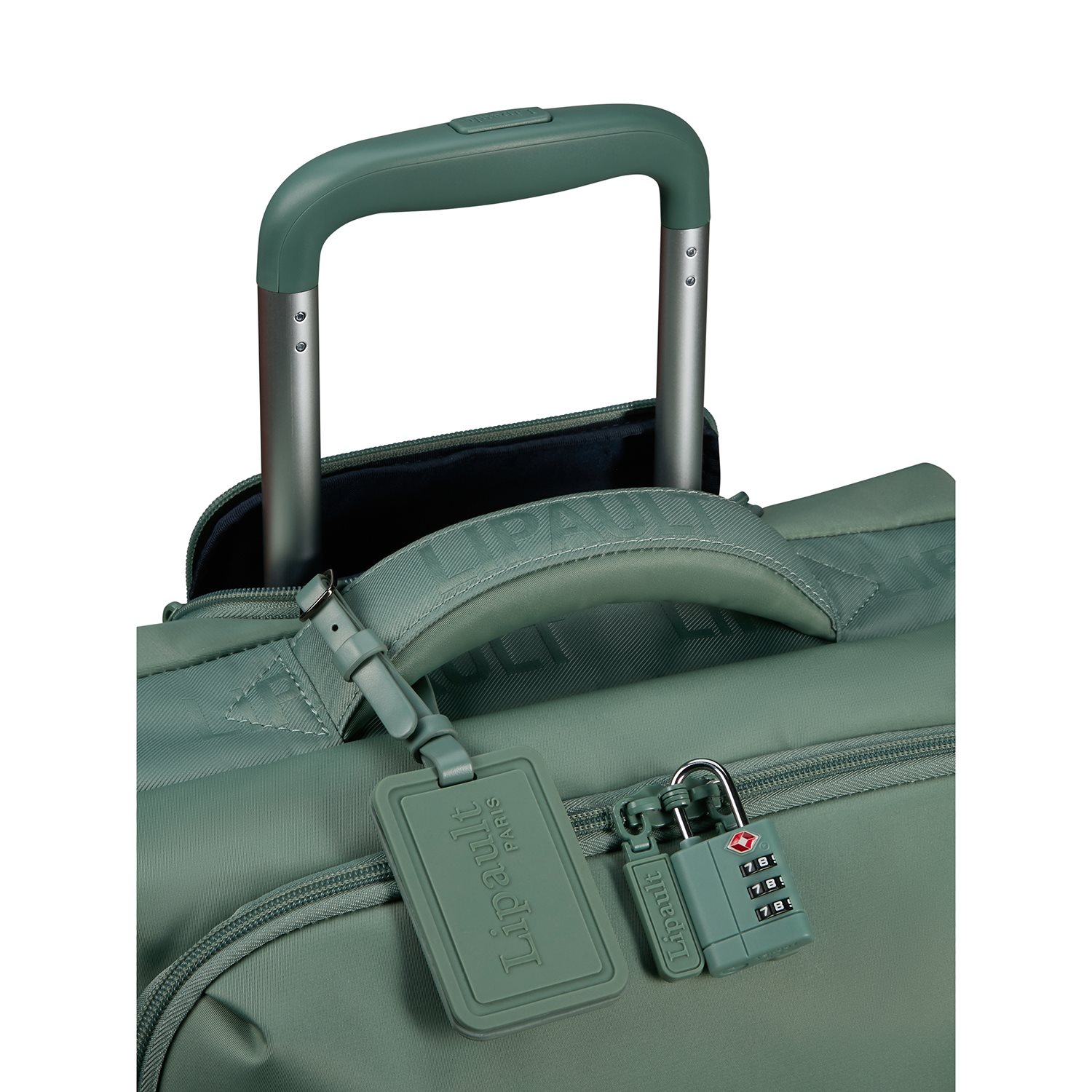 Lipault Plume Cabin Trolley dry sage