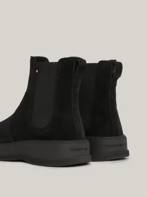 Botas Chelsea de camurça repelente à água