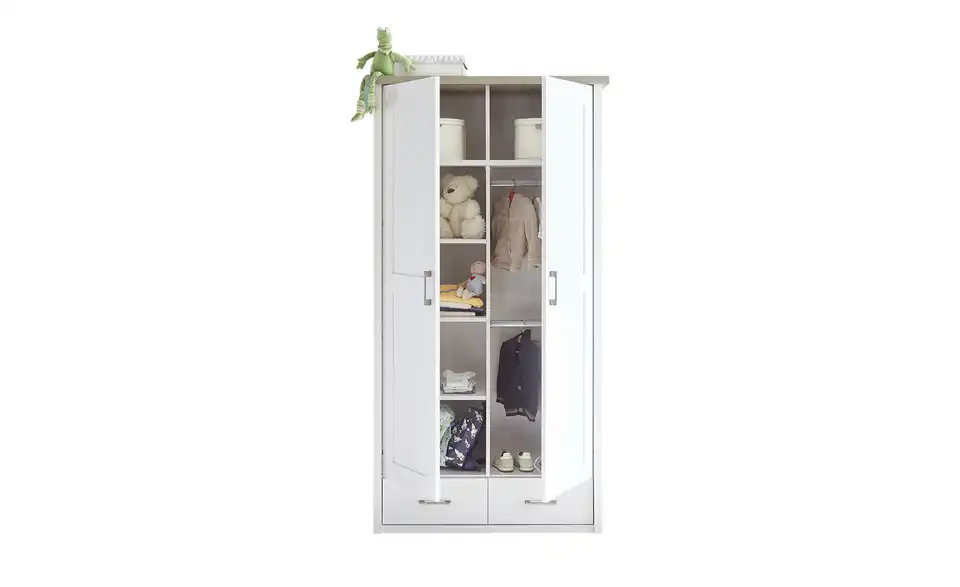 Kleiderschrank Luca 106 cm 2 Stück