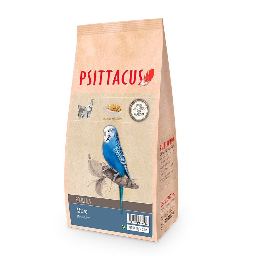Psittacus Microalimento para papagaios
