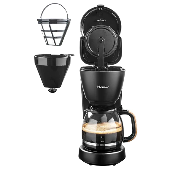 Cafetière à filtre 1,25L 1000W Bestron