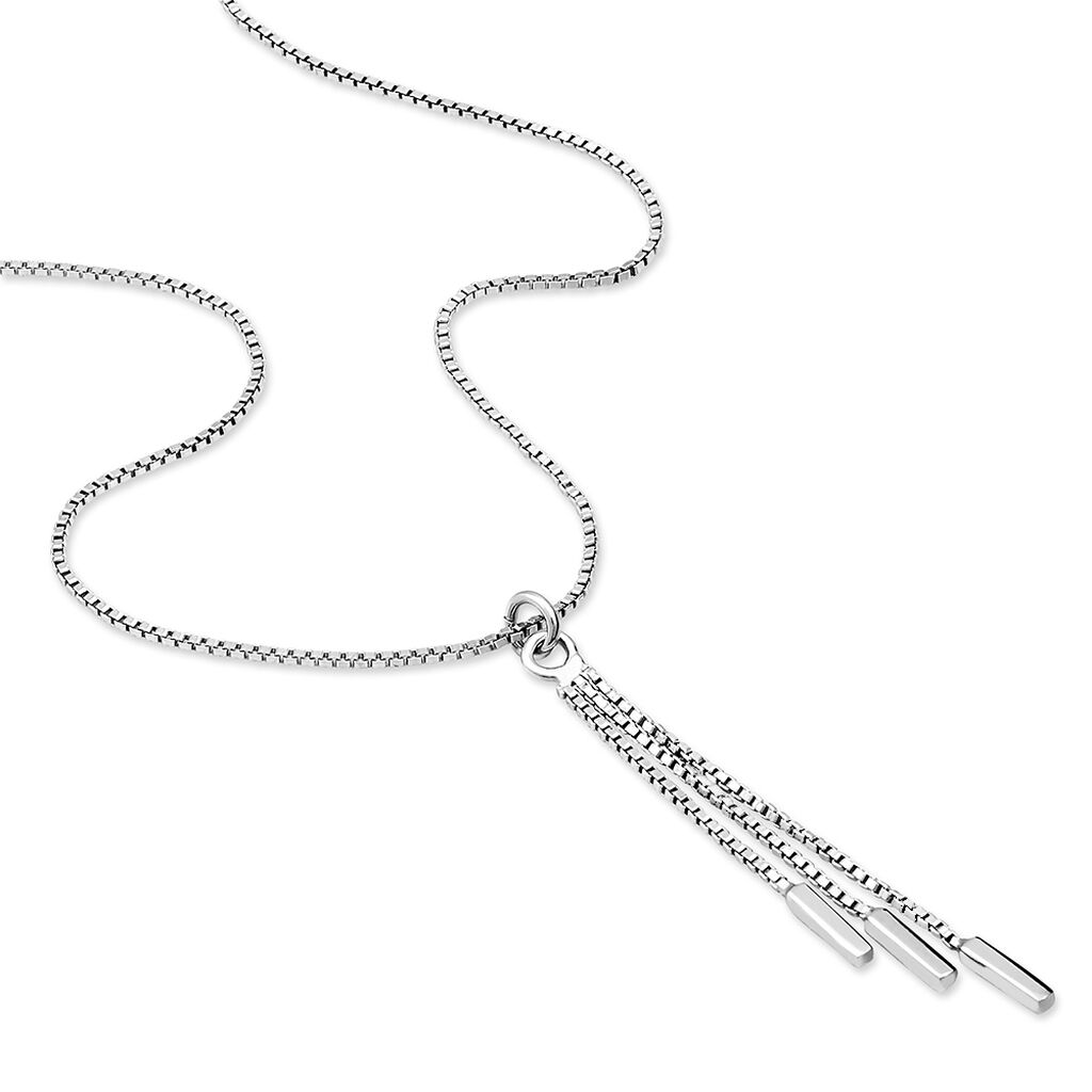 Collier Ginevra Argent Blanc