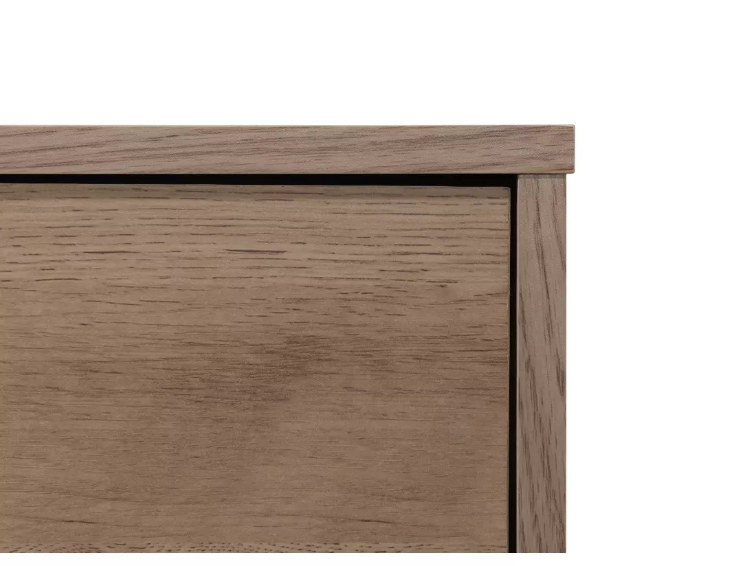 Commode avec 4 tiroirs Chêne