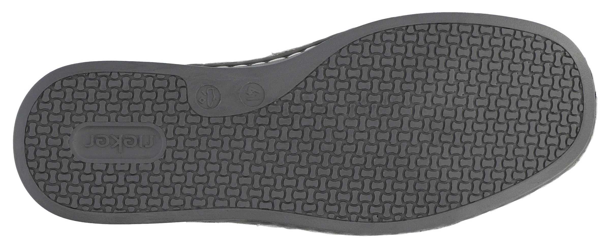 Rieker Slipper  Halbschuh, Freizeitschuh mit beidseitigen Stretcheinsätzen