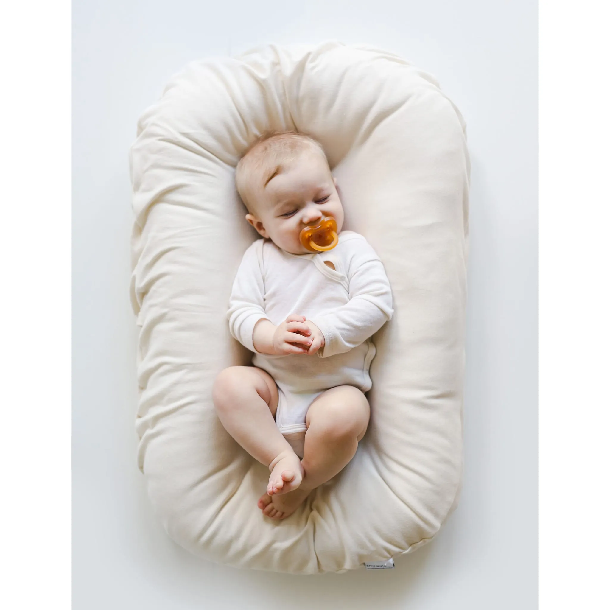 Snuggle me Housse pour Coussin Snuggle Me - Naturel