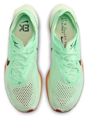 Chaussures Running Nike Vaporfly 3 ''Eliud Kipchoge'' Vert/Orange Homme