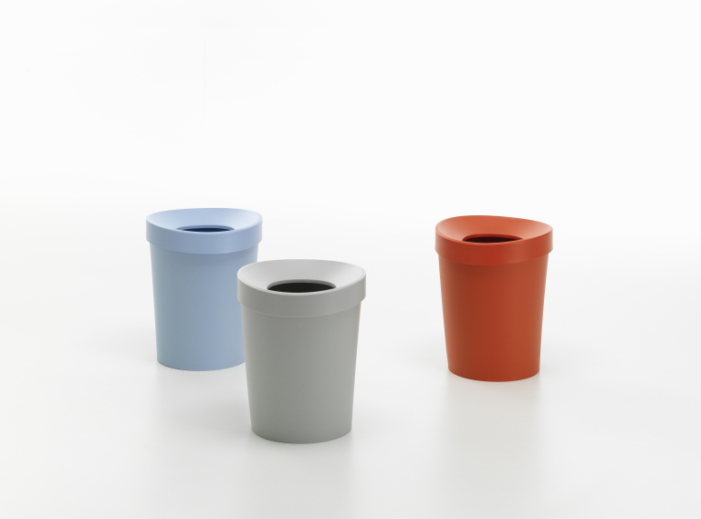 Vitra Happy Bin RE prullenbak large poppy red