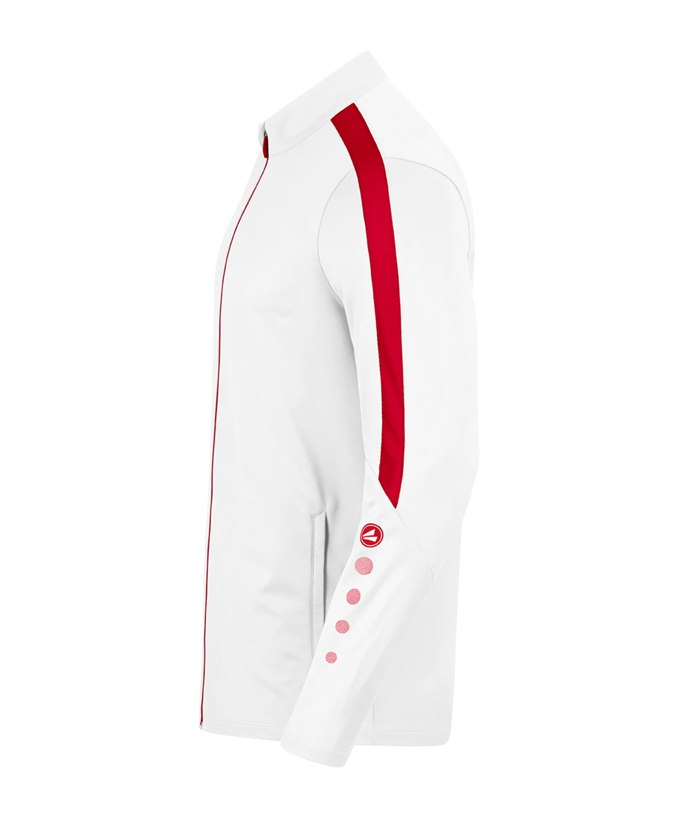JAKO Power Polyesterjacke Kids Weiss Rot F004