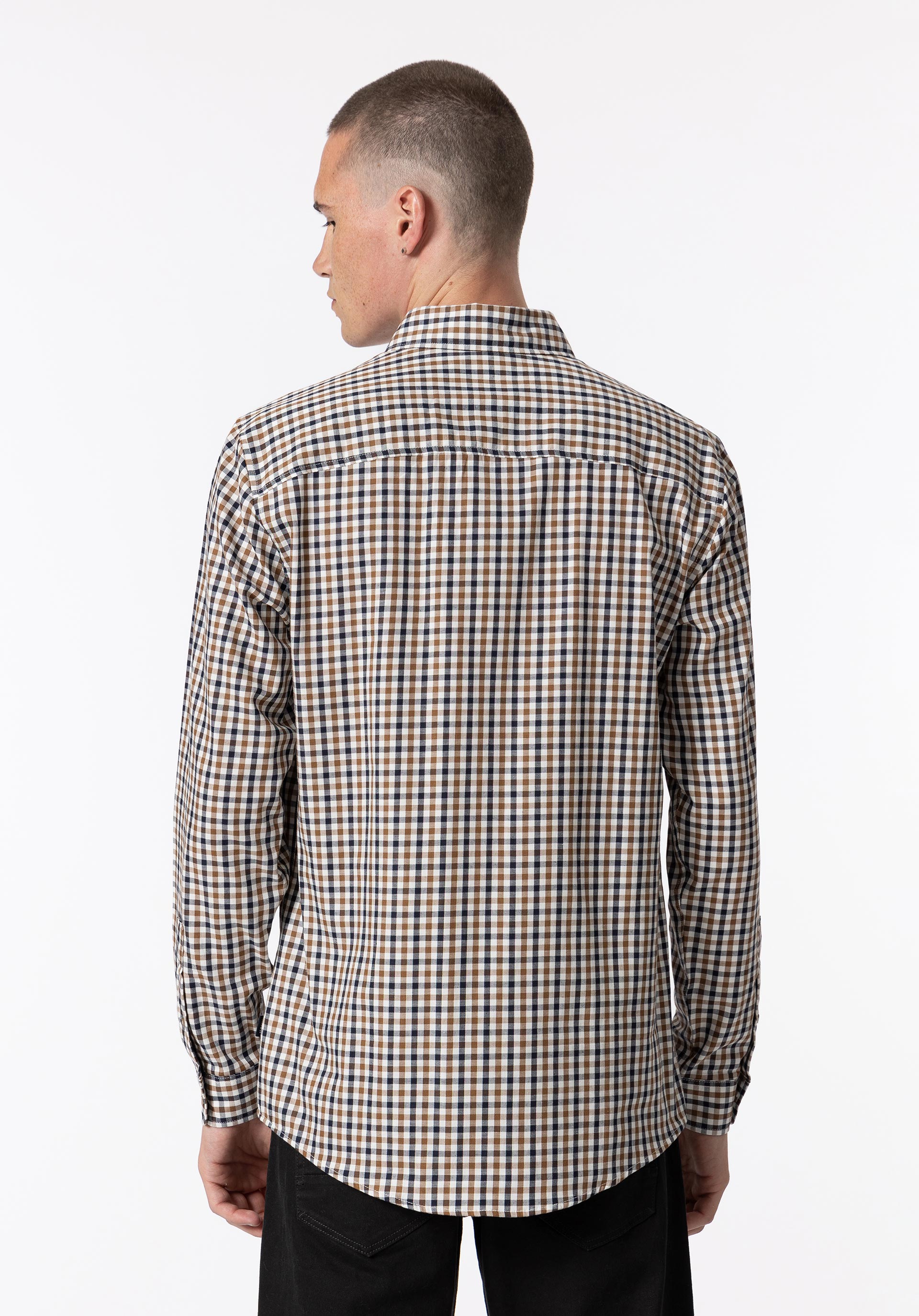 Camisa Regular Fit Twill Xadrez