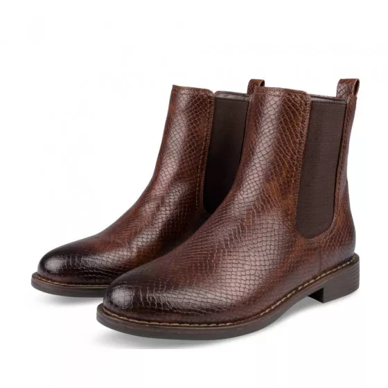 Bottines COGNAC MERRY SCOTT
