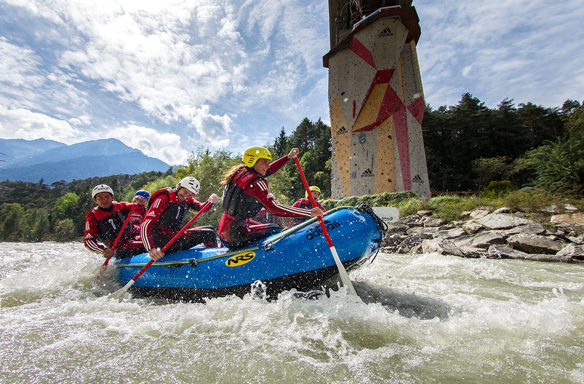 Rafting, Mega Swing & Flying Fox im Ötztal