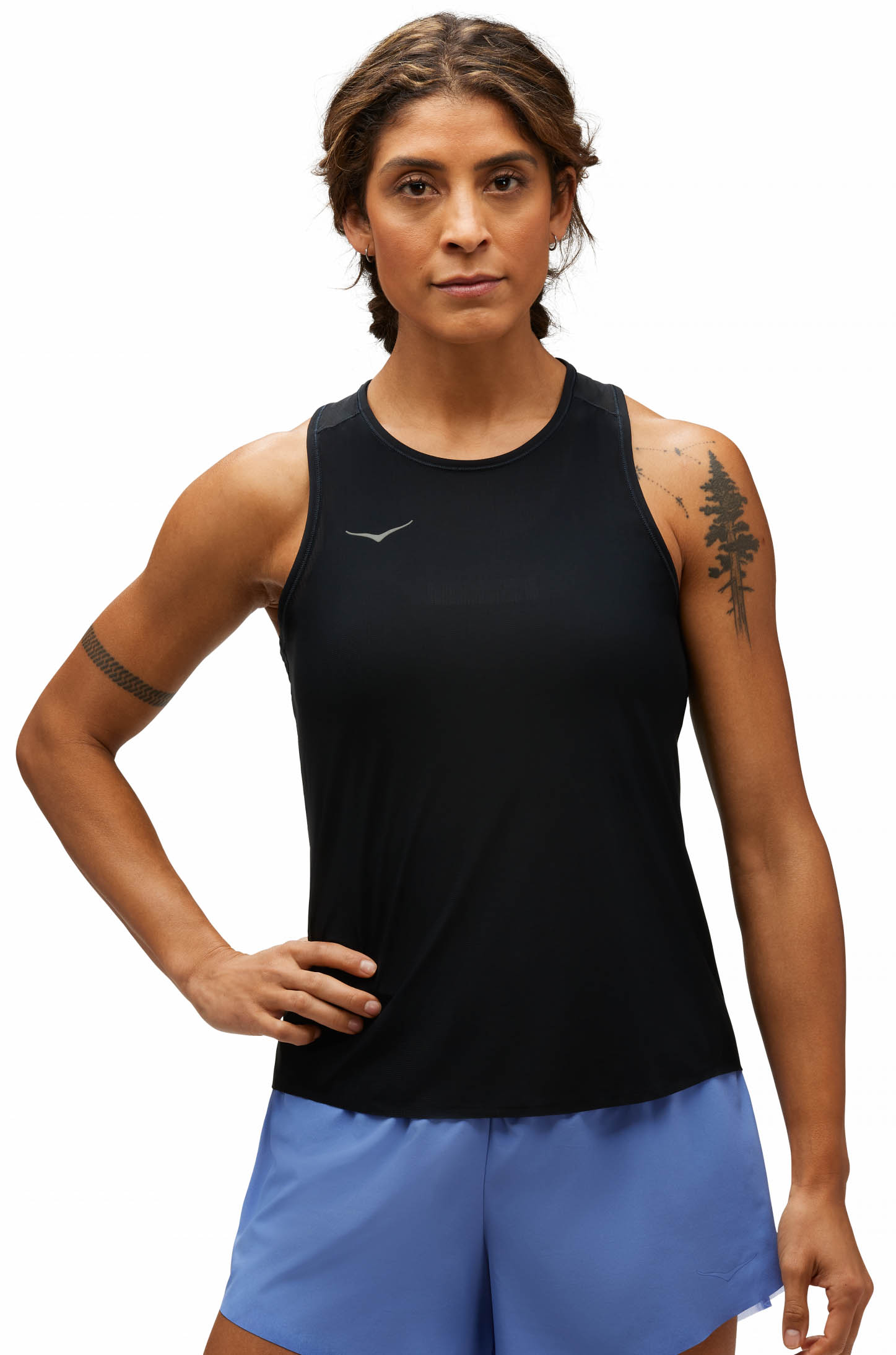 Airolite Run Tank Dame Black