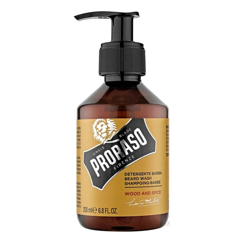 Proraso Skægshampoo Wood & Spice - 200 ml.