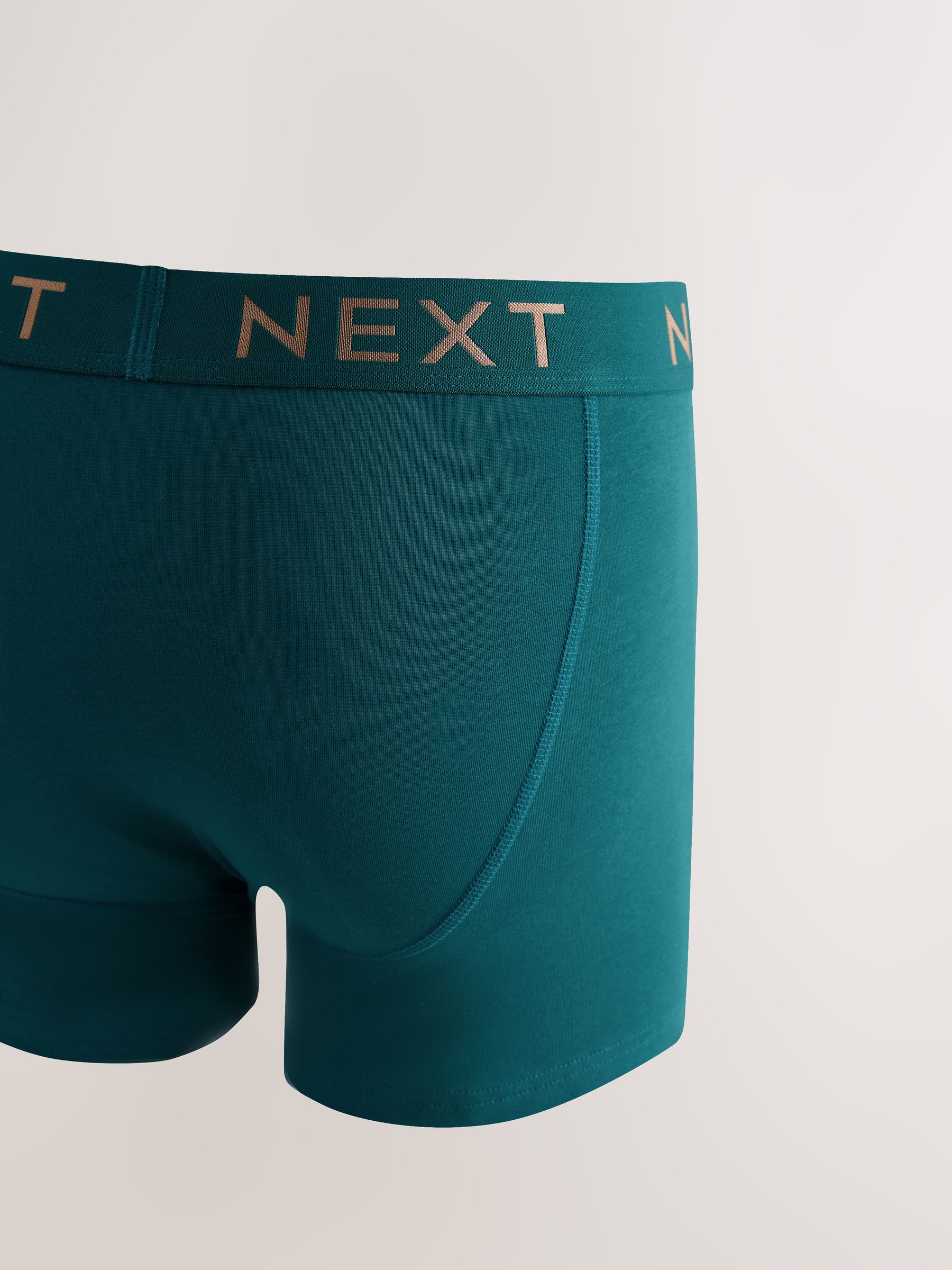 Rood/Blauw/Paars Rijk - Verpakking van 5 - Boxershorts met A-voorkant