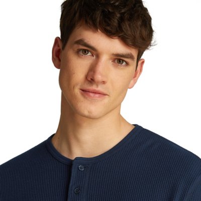 Tee-shirt à manches longues homme Tjm Reg Waffle Henley TOMMY HILFIGER