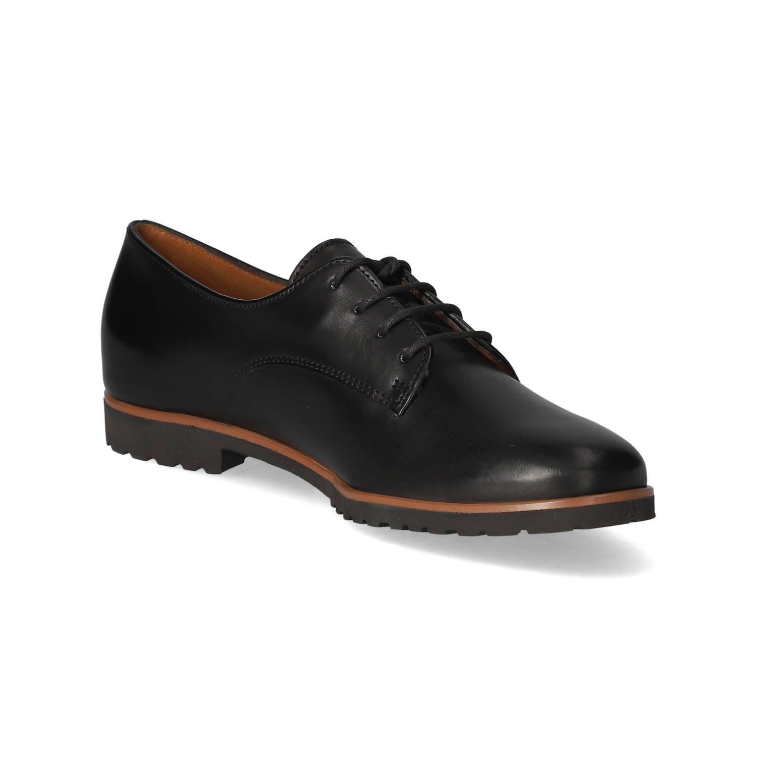 Paul Green Schnürschuhe - schwarz