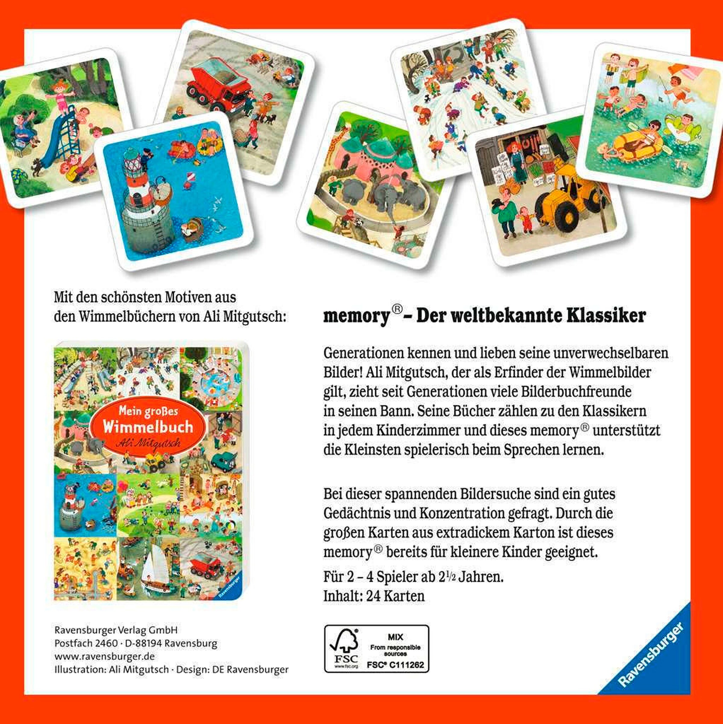 Ravensburger Meine schönsten Wimmelbilder memory®