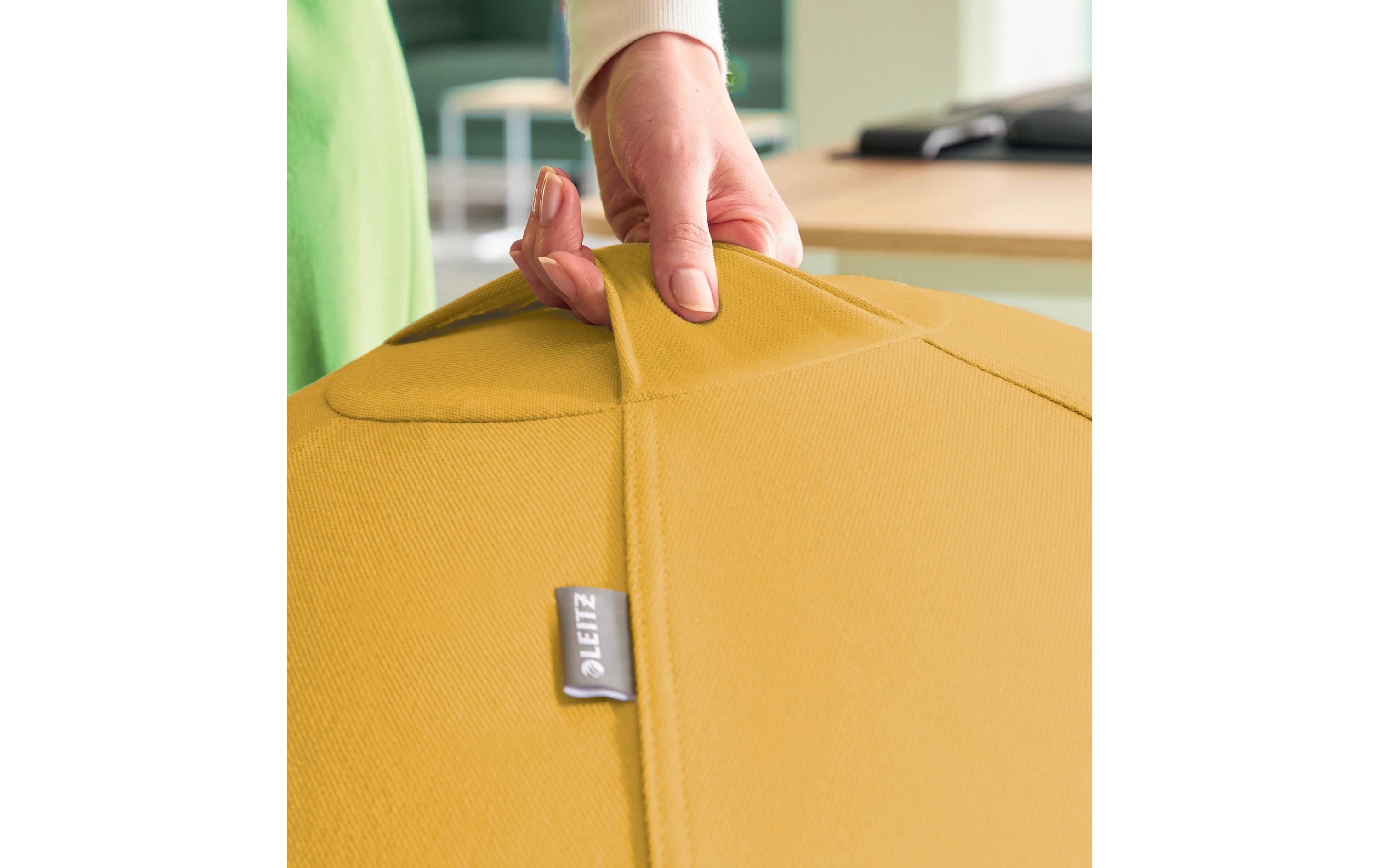 Sitzball Ergo Cosy Active GelbDer ergonomische Leitz Ergo Cosy Sitzball für aktives Sitzen